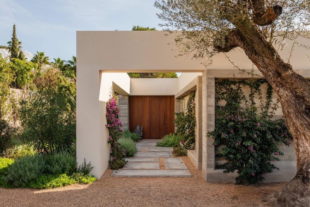 On the Rocks — entrée et jardin